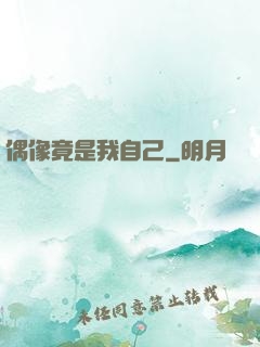 偶像竟是我自己