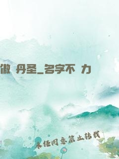 傲視丹圣