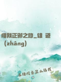 唯我正邪之路