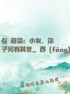 在線算命：小友，你兒子另有其爹