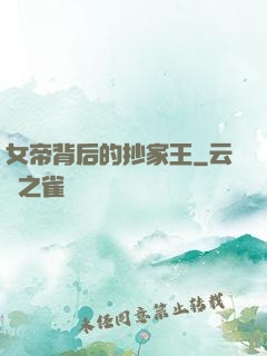 女帝背后的抄家王