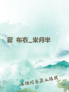 官場布衣