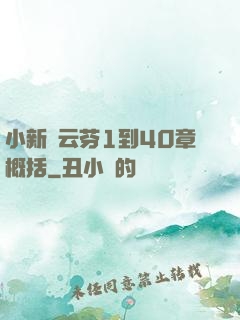小新與云芬1到40章概括