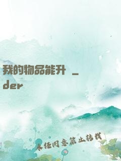我的物品能升級