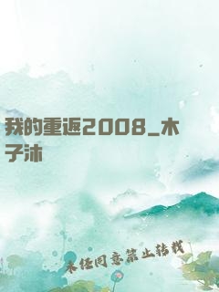我的重返2008