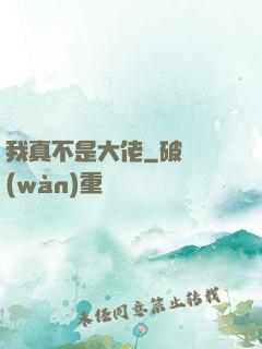 我真不是大佬