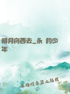 明月向西去