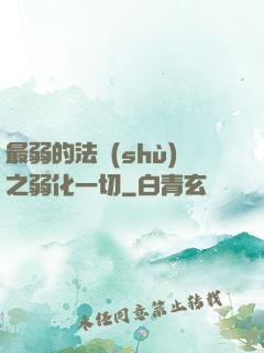 最弱的法術(shù)之弱化一切