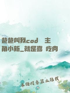 爸爸叫我cod媽媽主角小新