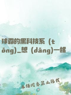 球霸的黑科技系統(tǒng)