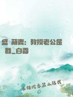 盛寵萌妻：教授老公是總裁