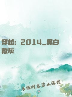 穿越：2014