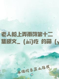 老人船上弄雨荷第十二集原文