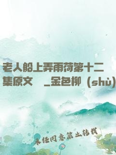 老人船上弄雨荷第十二集原文閱讀