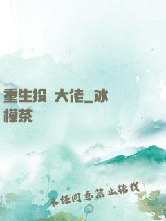 重生投資大佬