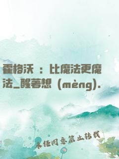 霍格沃茲：比魔法更魔法