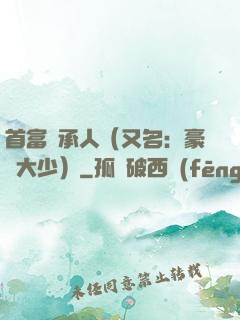 首富繼承人（又名：豪門大少）