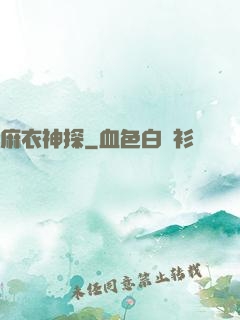 麻衣神探